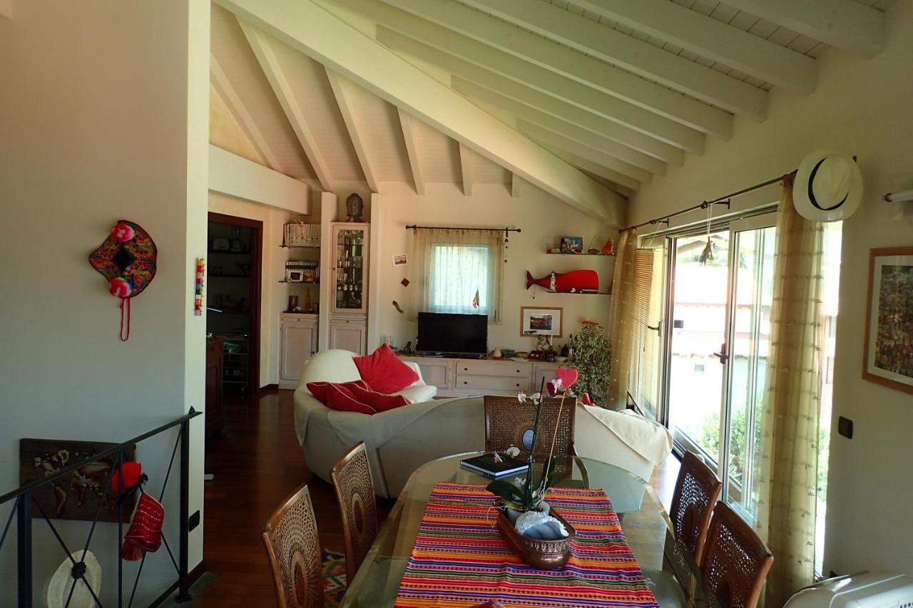B&B Dolce Vista Al Lago Lugano Porto Ceresio Luaran gambar