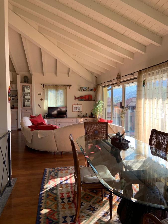 B&B Dolce Vista Al Lago Lugano Porto Ceresio Luaran gambar