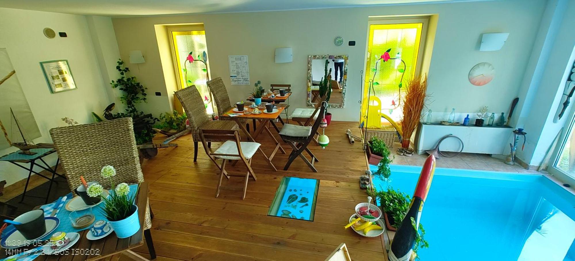 B&B Dolce Vista Al Lago Lugano Porto Ceresio Luaran gambar